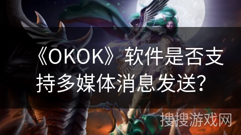 《OKOK》软件是否支持多媒体消息发送? 《OKOK》软件是否支持多媒体消息发送?