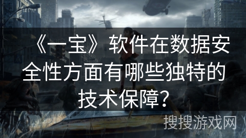 《一宝》软件在数据安全性方面有哪些独特的技术保障? 《一宝》软件在数据安全性方面有哪些独特的技术保障?
