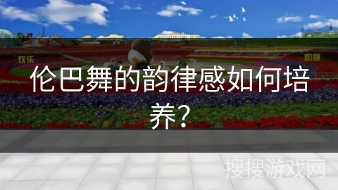 伦巴舞的韵律感如何培养？