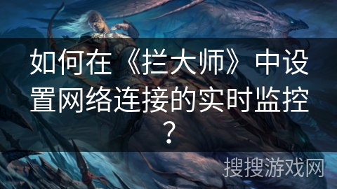 如何在《拦大师》中设置网络连接的实时监控? 如何在《拦大师》中设置网络连接的实时监控?