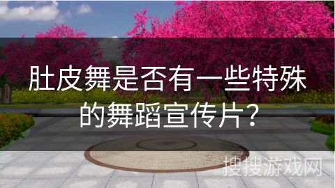 肚皮舞是否有一些特殊的舞蹈宣传片？