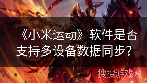 《小米运动》软件是否支持多设备数据同步？