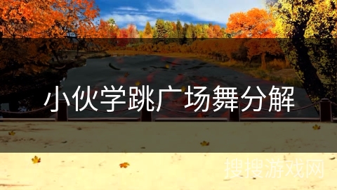 小伙学跳广场舞分解