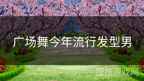 广场舞今年流行发型男