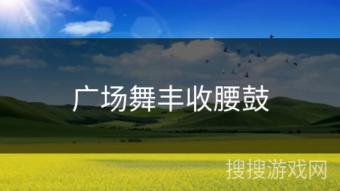 广场舞丰收腰鼓