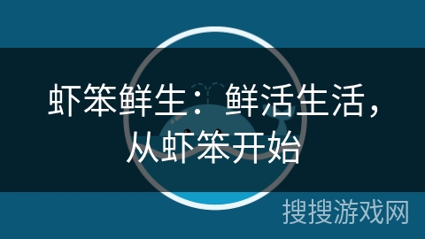 虾笨鲜生：鲜活生活，从虾笨开始