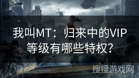 我叫MT:归来中的VIP等级有哪些特权? 我叫MT:归来中的VIP等级有哪些特权?