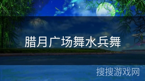 腊月广场舞水兵舞