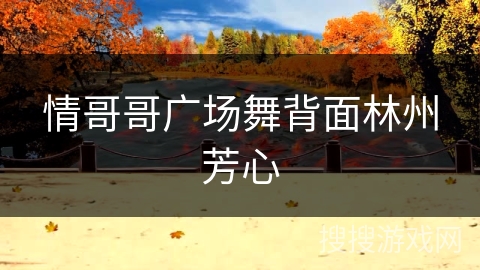 情哥哥广场舞背面林州芳心