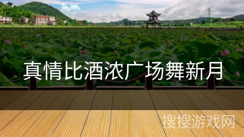 真情比酒浓广场舞新月