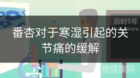 番杏对于寒湿引起的关节痛的缓解