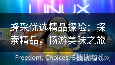 蜂采优选精品探险：探索精品，畅游美味之旅