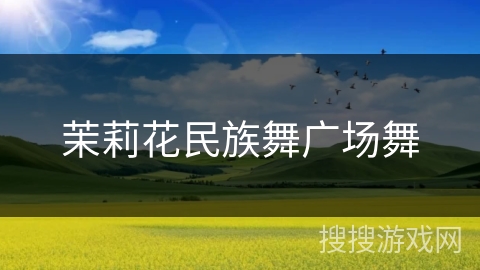 茉莉花民族舞广场舞