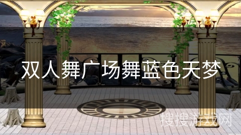 双人舞广场舞蓝色天梦