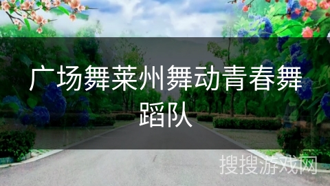 广场舞莱州舞动青春舞蹈队