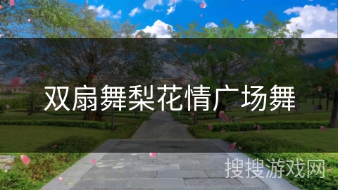 双扇舞梨花情广场舞