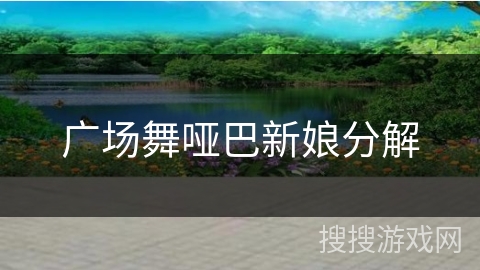 广场舞哑巴新娘分解