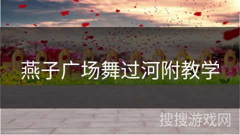 燕子广场舞过河附教学