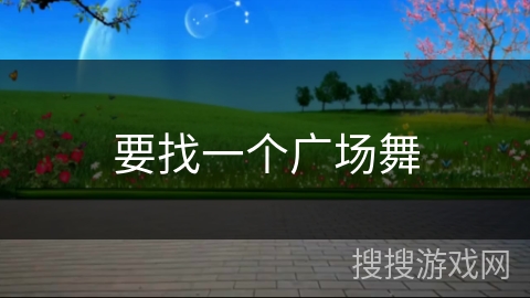 要找一个广场舞