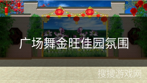 广场舞金旺佳园氛围