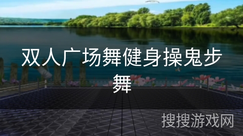 双人广场舞健身操鬼步舞
