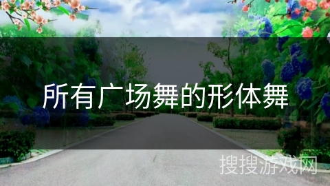 所有广场舞的形体舞