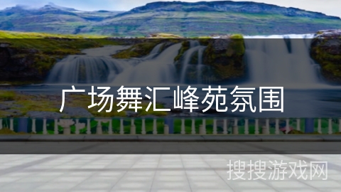 广场舞汇峰苑氛围