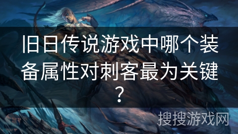 旧日传说游戏中哪个装备属性对刺客最为关键？