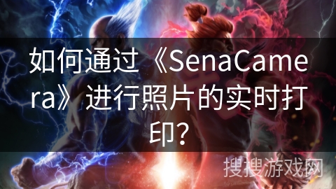 如何通过《SenaCamera》进行照片的实时打印？