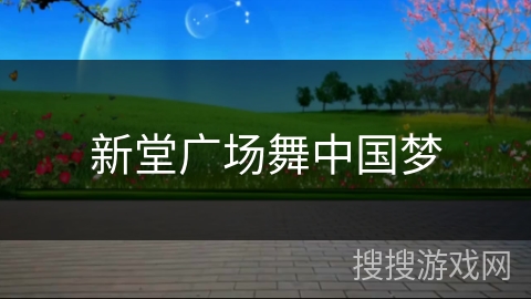 新堂广场舞中国梦