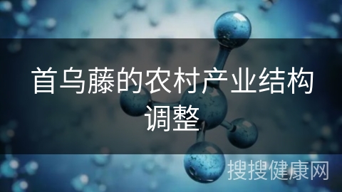 首乌藤的农村产业结构调整