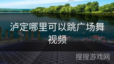 泸定哪里可以跳广场舞视频