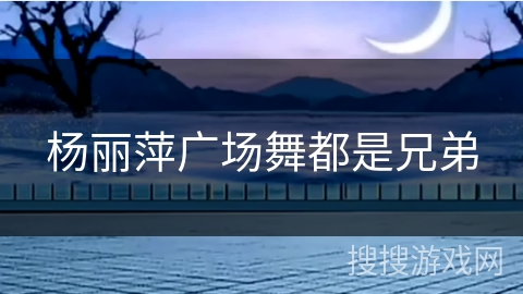 杨丽萍广场舞都是兄弟