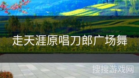 走天涯原唱刀郎广场舞
