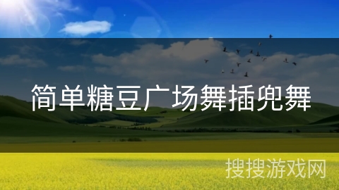 简单糖豆广场舞插兜舞