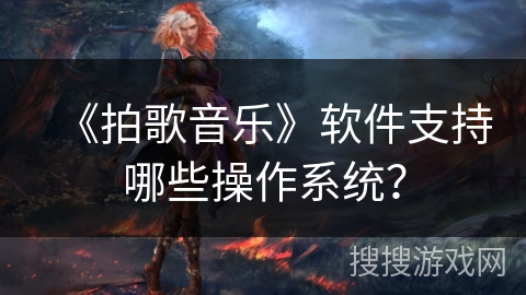 《拍歌音乐》软件支持哪些操作系统？