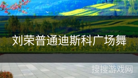 刘荣普通迪斯科广场舞