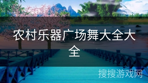 农村乐器广场舞大全大全
