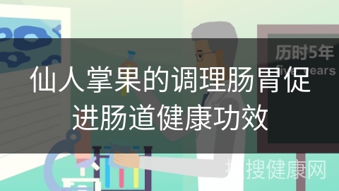 仙人掌果的调理肠胃促进肠道健康功效