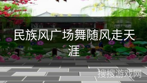 民族风广场舞随风走天涯