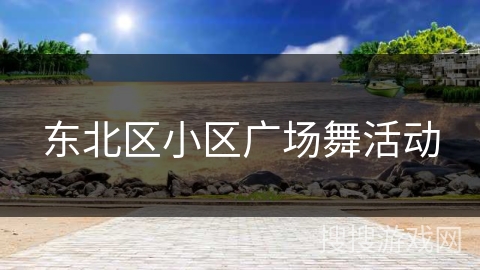 东北区小区广场舞活动