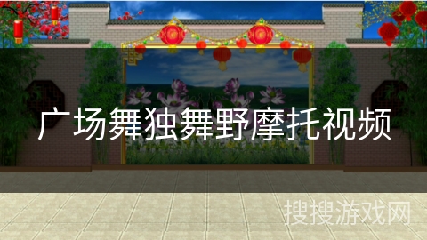 广场舞独舞野摩托视频