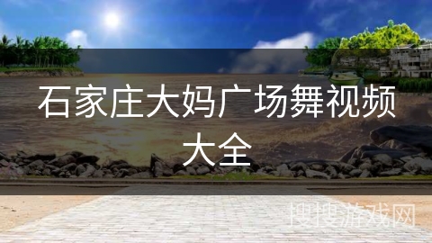 石家庄大妈广场舞视频大全
