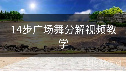 14步广场舞分解视频教学