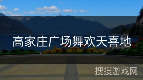 高家庄广场舞欢天喜地