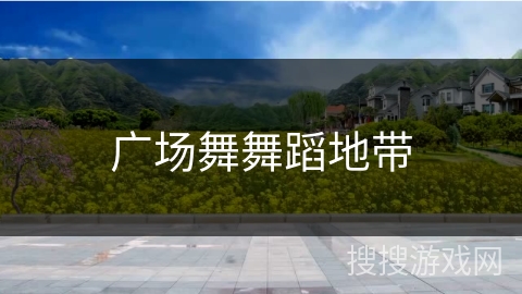 广场舞舞蹈地带