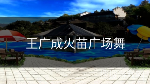 王广成火苗广场舞
