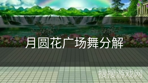 月圆花广场舞分解