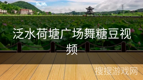 泛水荷塘广场舞糖豆视频 泛水荷塘广场舞糖豆视频