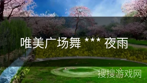 唯美广场舞 *** 夜雨